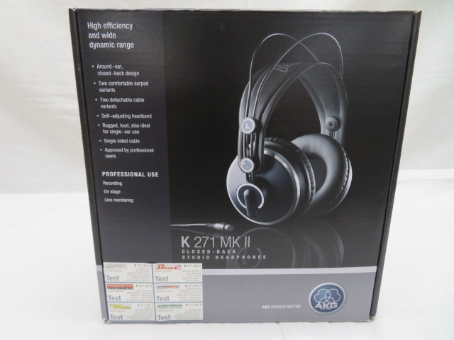 AKG K271 MKII-Y3 モニターヘッドホン (密閉型) メーカー再生品