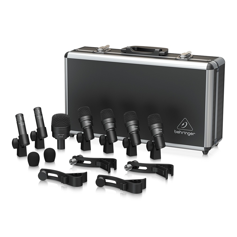 BEHRINGER ( ベリンガー ) BC1200ドラムマイクセット BEHRINGER BC1200 ドラム用マイクセット 7本 | Hibino.com ヒビノ公式