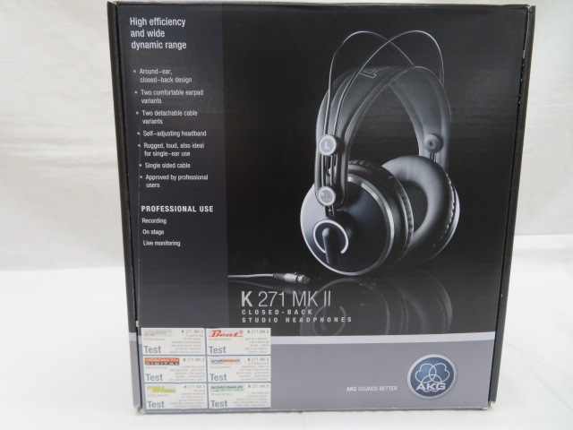 AKG K271 MKII-Y3 モニターヘッドホン (密閉型) メーカー再生品