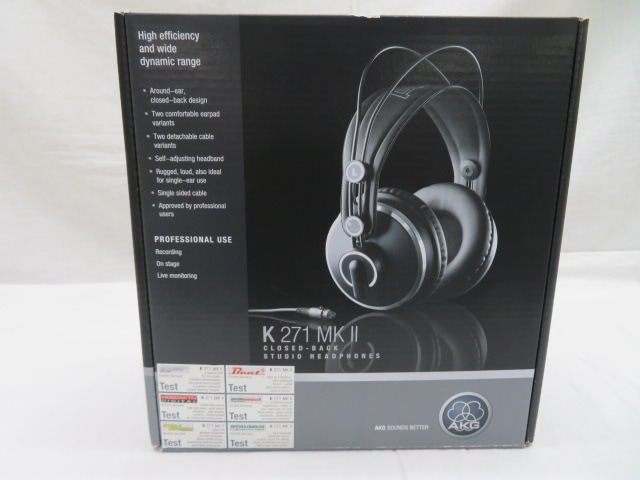 AKG K271 MKII-Y3 モニターヘッドホン (密閉型) メーカー再生品