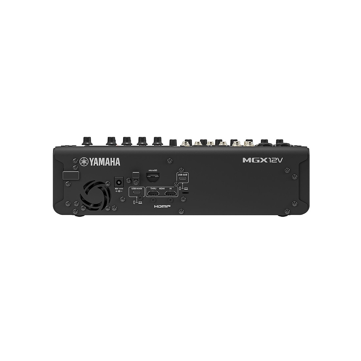 YAMAHA MGX12V B HDMIビデオインターフェース統合 12chデジタル