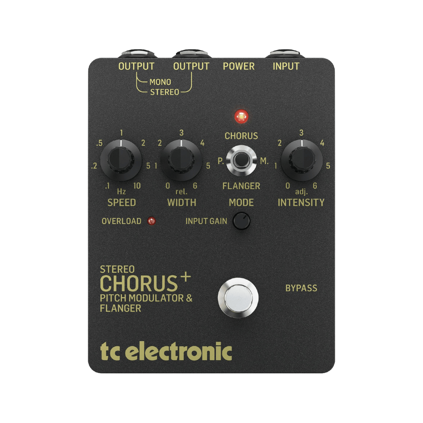 tc electronic SCF コーラス/フランジャー TC ELECTRONIC SCF GOLD SCFペダル | Hibino.com ヒビノ公式