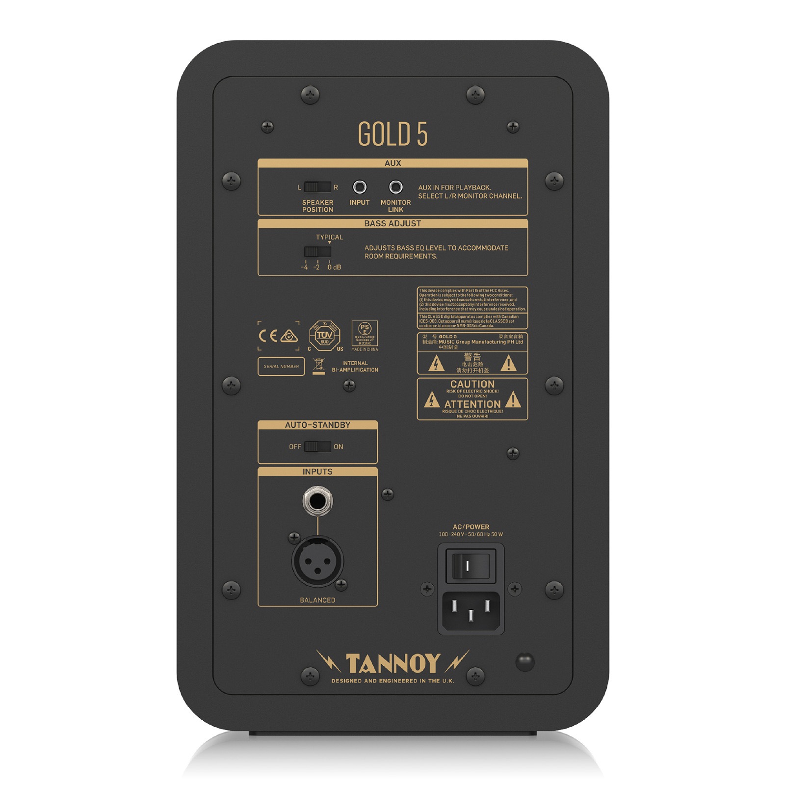 TANNOY GOLD 5 スタジオモニター 1本のみ｜FULL-TEN