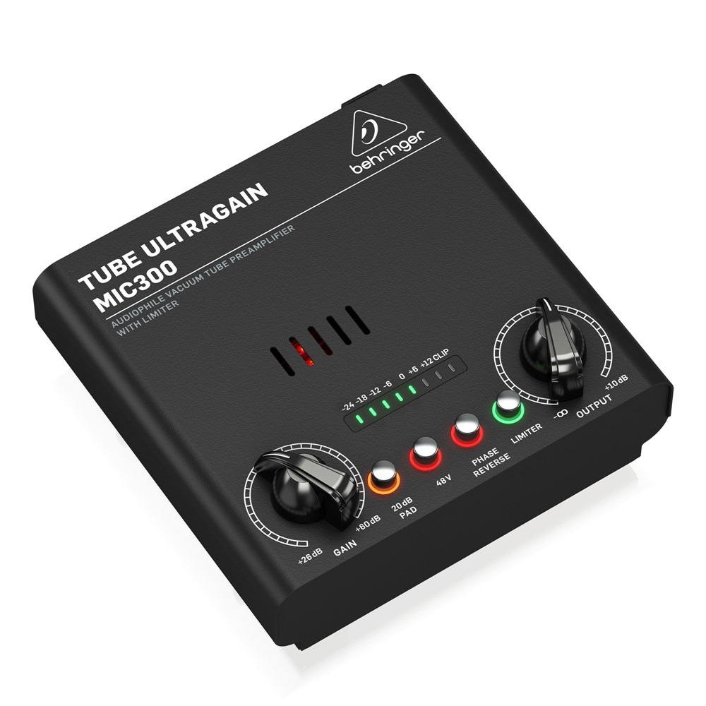 BEHRINGER 676 マイクプリアンプ コンプレッサー Behringer 676 Classic Vacuum Tube Preamplifier and FET-Style