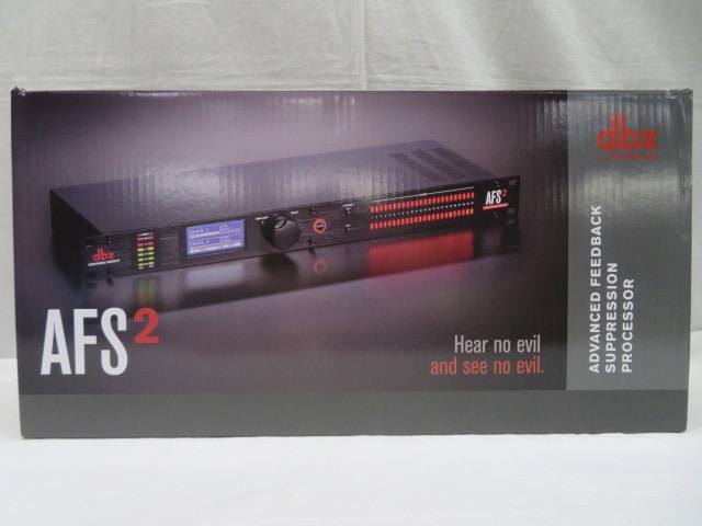 dbx AFS2 フィードバック(ハウリング)サプレッサー AFS2 | dbx Professional Audio | English (US)