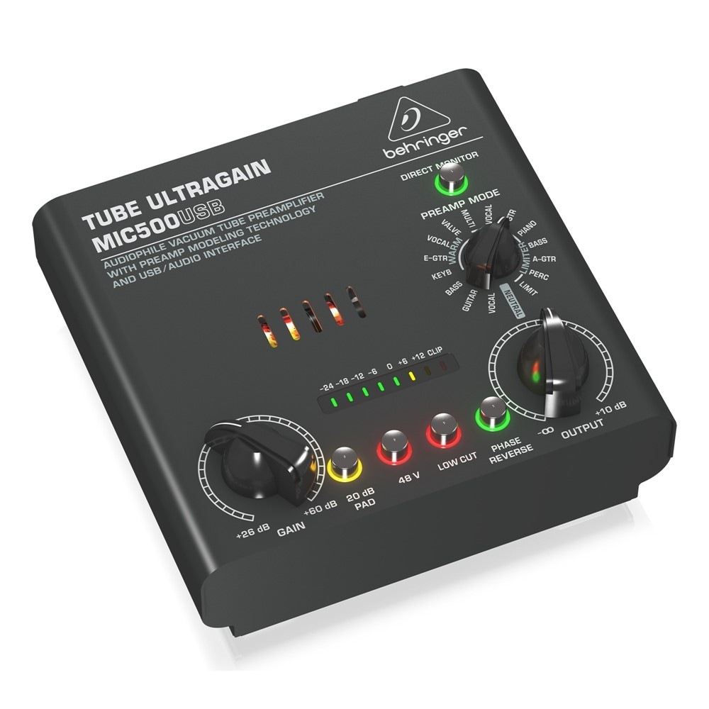 beringer ultragain マイクプリアンプ beringer ultragain マイクプリアンプ
