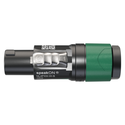 NEUTRIK NL4FXX-W-S スピコン 4芯 スピーカー用ケーブルコネクター