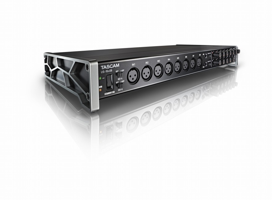 TASCAM US-16X08 オーディオMIDIインターフェース/マイクプリアンプ