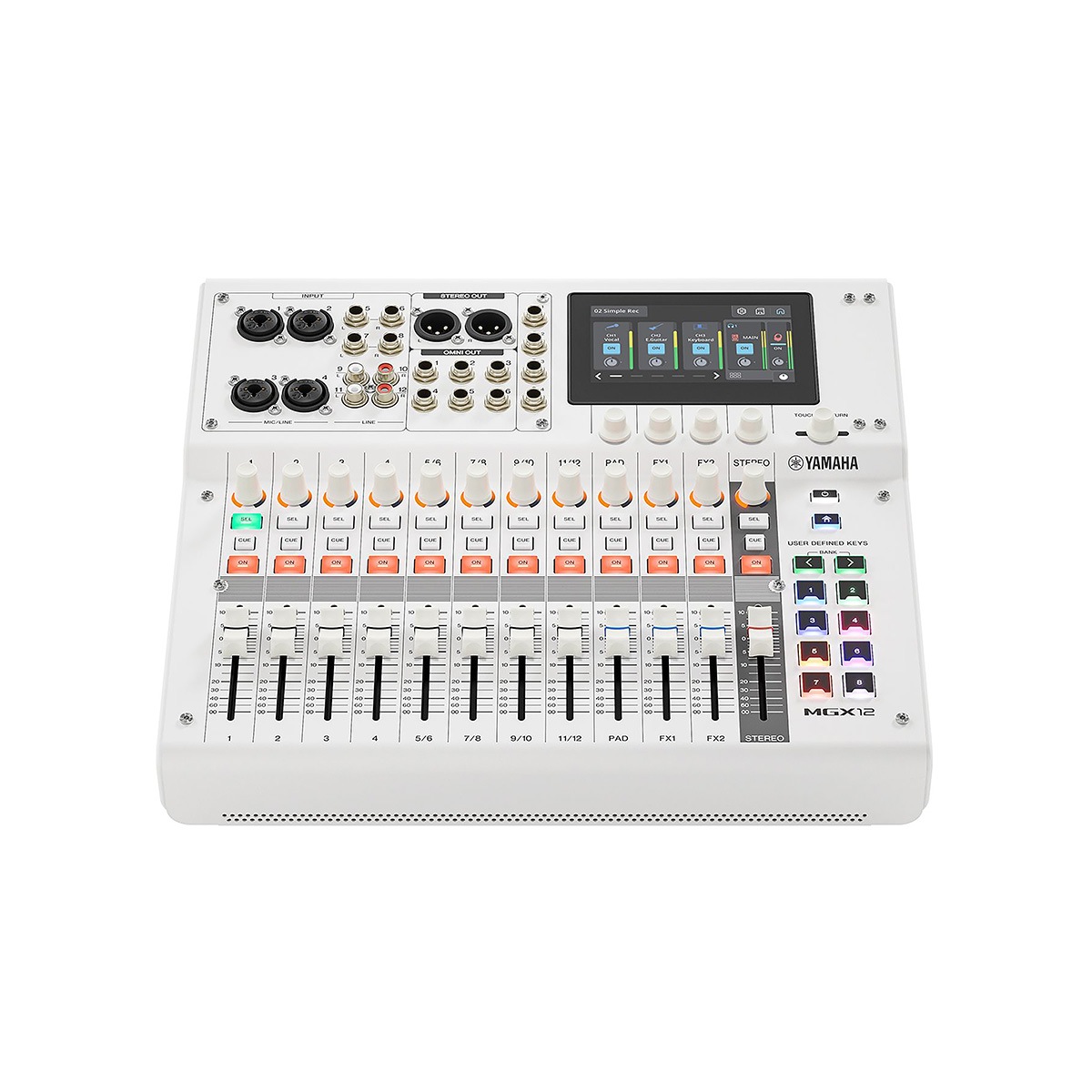 YAMAHA MGX12 W 18chデジタルミキシングコンソール デュアルUSB