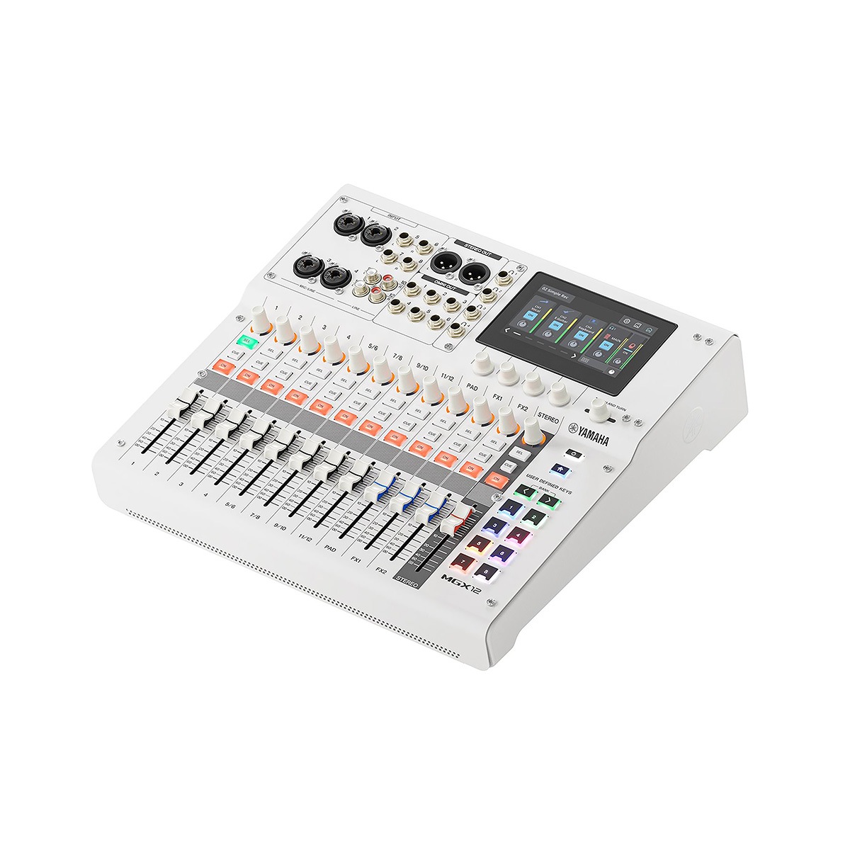 【現状販売】YAMAHA ヤマハ MGボディ 白系 YAMAHA MGX12 W 18chデジタルミキシングコンソール デュアルUSB