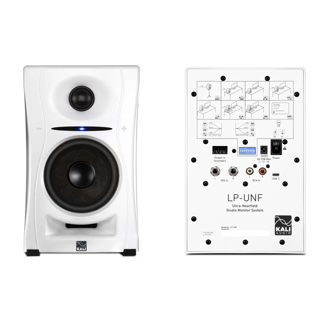 Kali Audio LP-UNF White プロフェッショナル・スタジオモニター