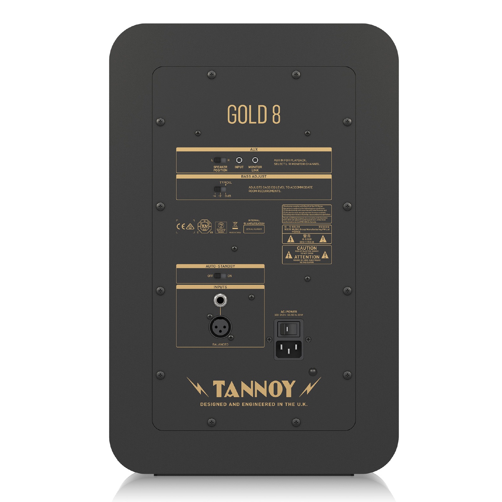 TANNOYタンノイDTM-8 スピーカー　ペアー貴重なカタログパンフレット付き TANNOY DTM-8の仕様 タンノイ
