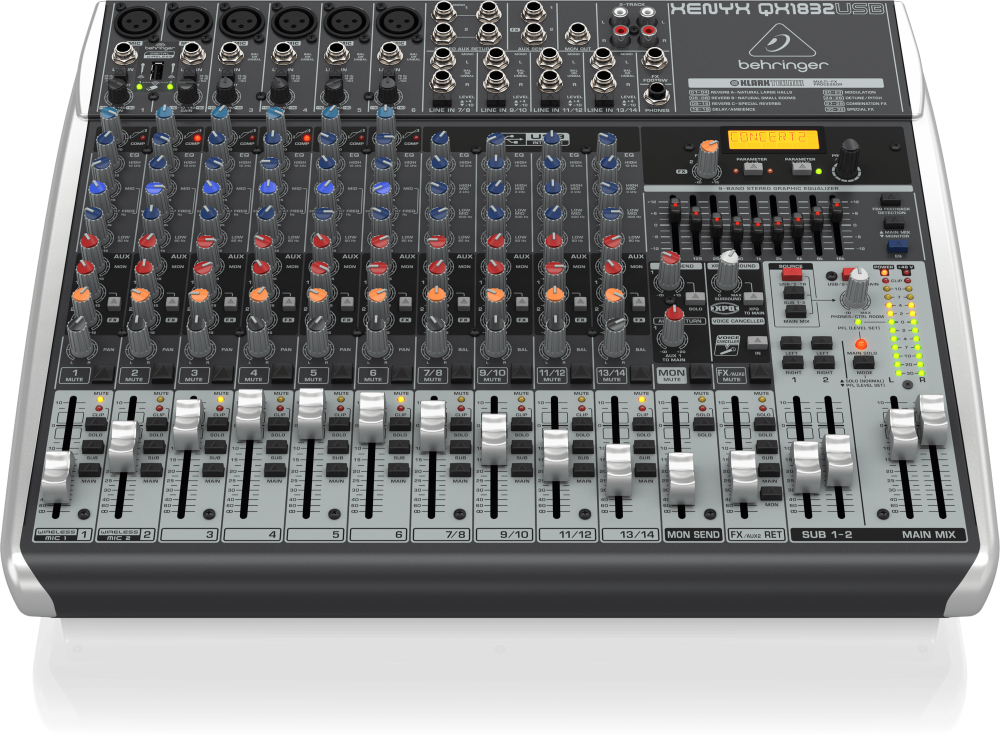 BEHRINGER QX1832USB XENYX アナログミキサー｜FULL-TEN