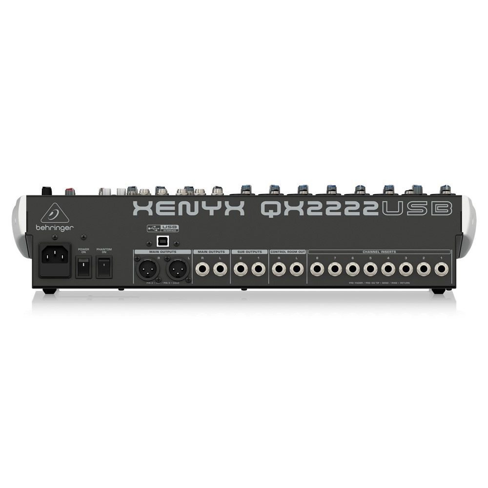 BEHRINGER QX2222USB XENYX アナログミキサー｜ヒビノ公式オンライン 