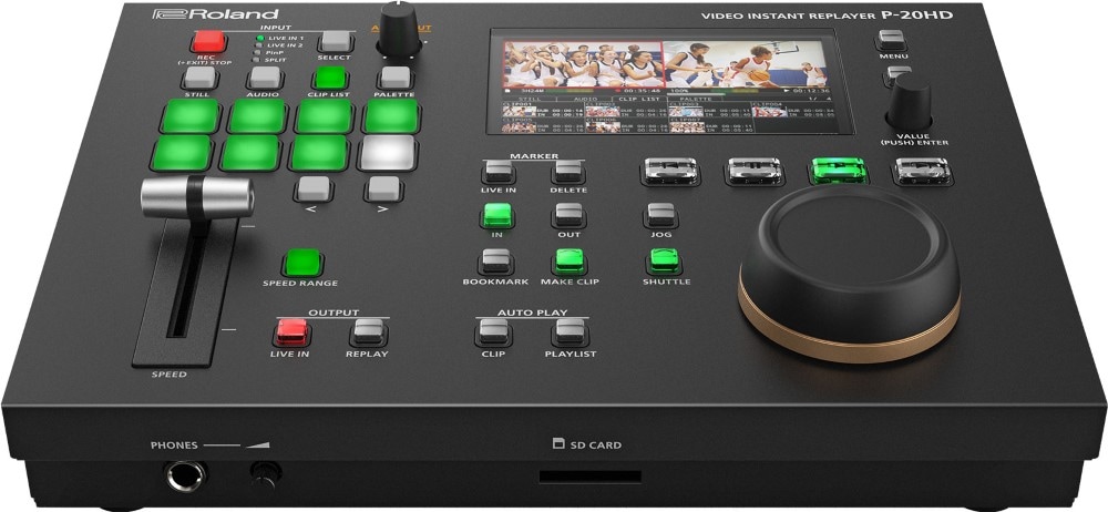 【新品】 Roland P-20HD ビデオリプレイヤー Roland P-20HD ビデオ・インスタント・リプレイヤー | Hibino.com