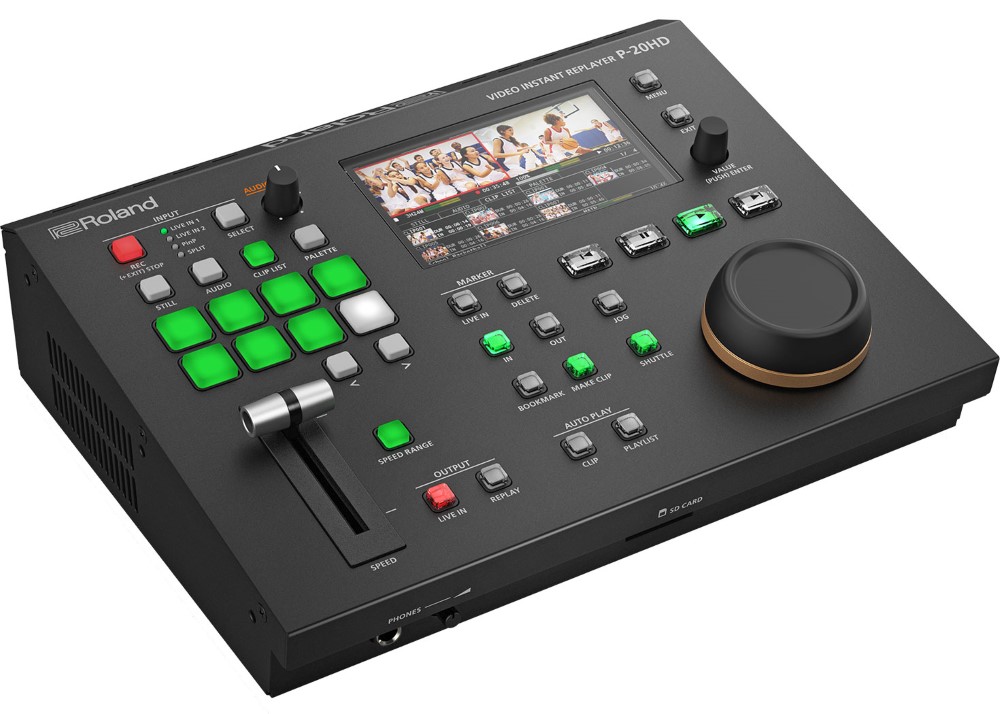 Roland P-20HD ビデオ・インスタント・リプレイヤー | Hibino.com