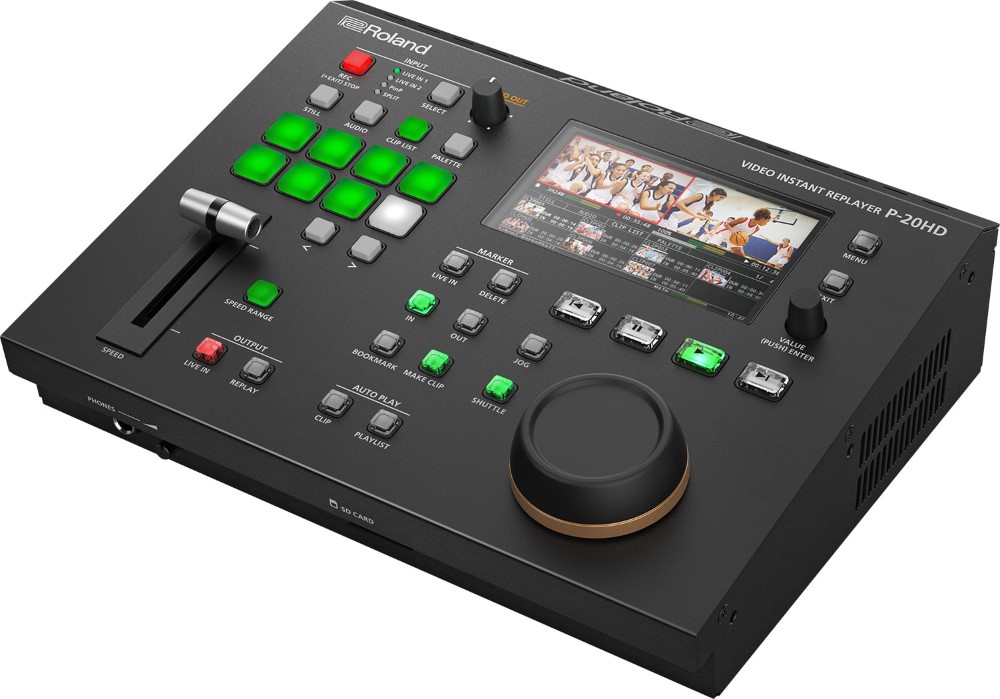 Roland P-20HD ビデオ・インスタント・リプレイヤー | Hibino.com