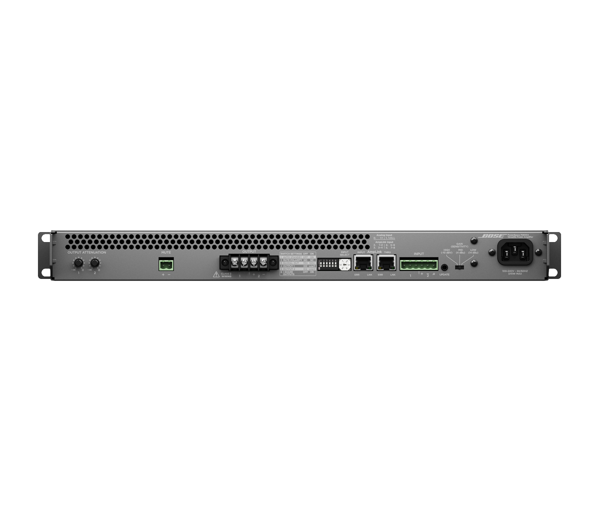 BOSE P2600A PowerSpace 2×600W 2chパワーアンプ | Hibino.com ヒビノ