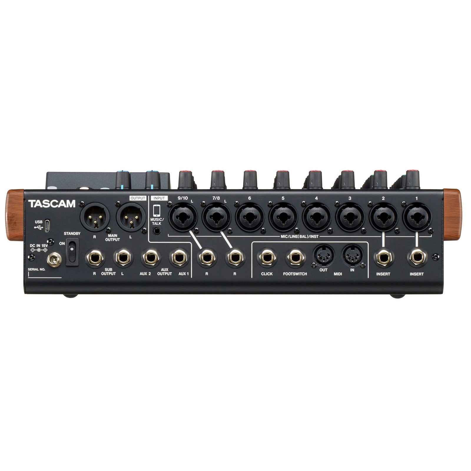 TASCAM MODEL 12 12トラックレコーディングミキサー | Hibino.com