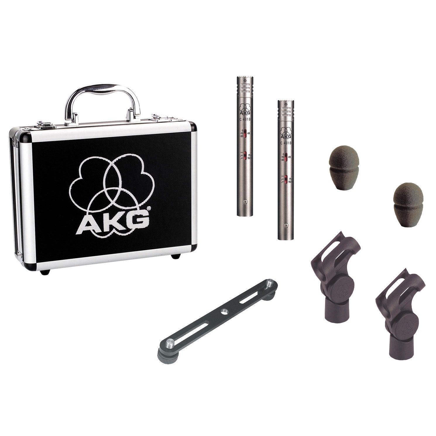 AKG C451 小型ダイアフラム・コンデンサーマイクロホン C451 B | 小型ダイアフラム・コンデンサーマイクロホンの