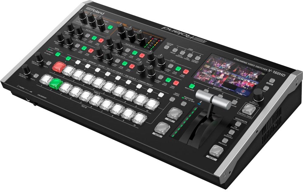 Roland V-160HD ストリーミング・ビデオスイッチャー | Hibino.com