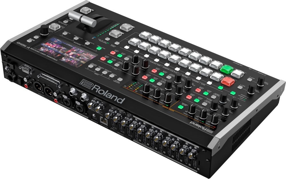 Roland V160HD ストリーミングビデオスイッチャー Roland V-160HD ストリーミング・ビデオスイッチャー | Hibino.com