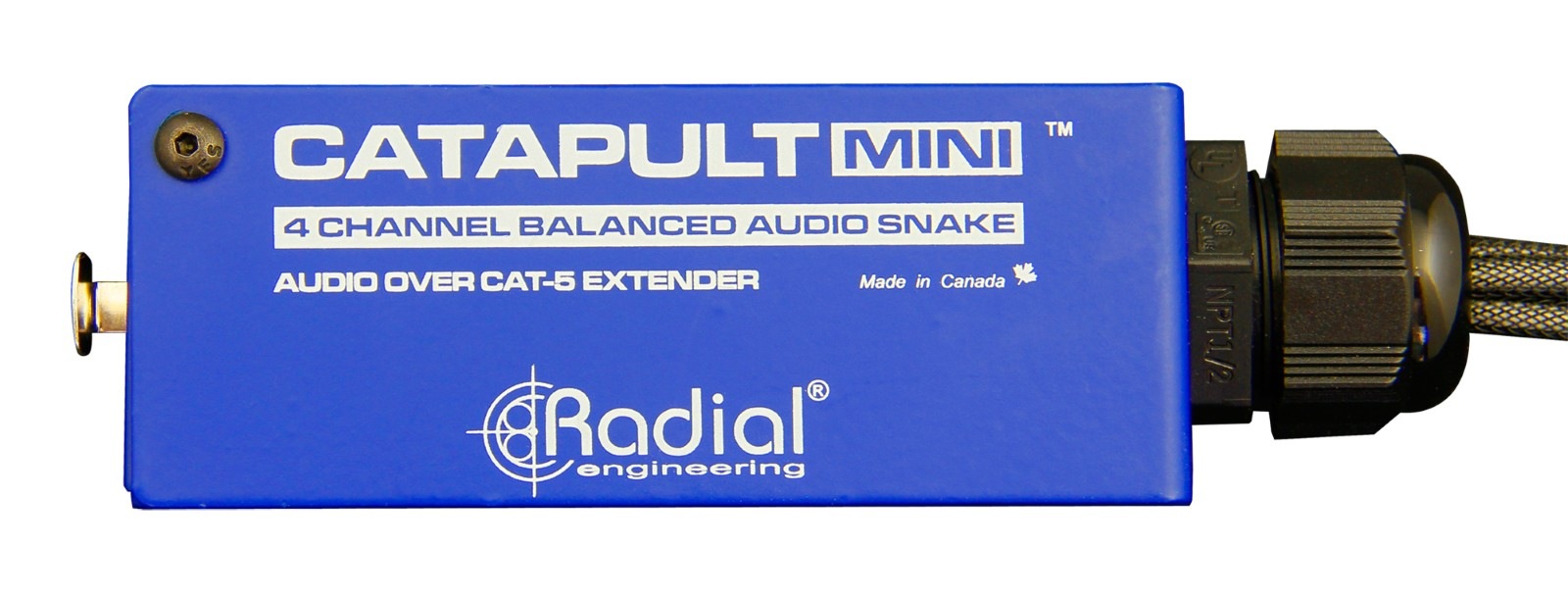 RADIAL Catapult MINI TRS 4ch レシーバー CAT5オーディオスネーク