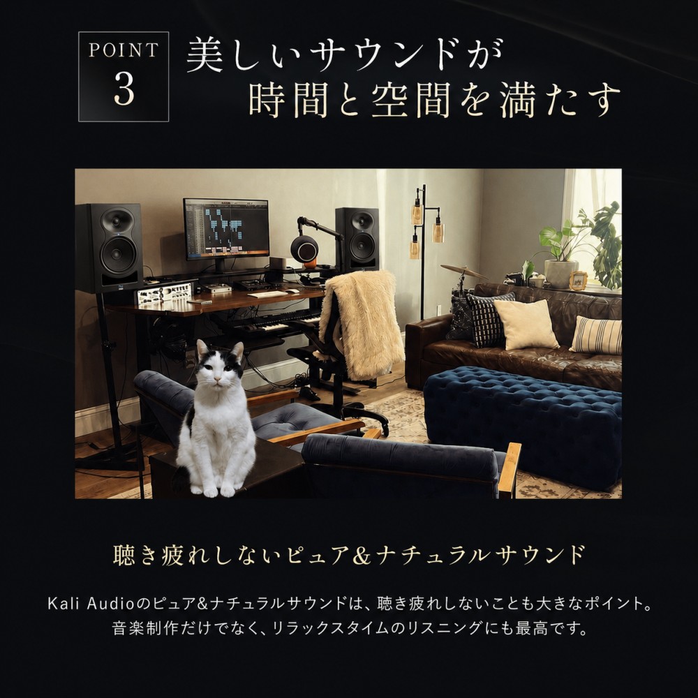 Kali Audio LP-6 V2 2本セット プロフェッショナル・スタジオモニター