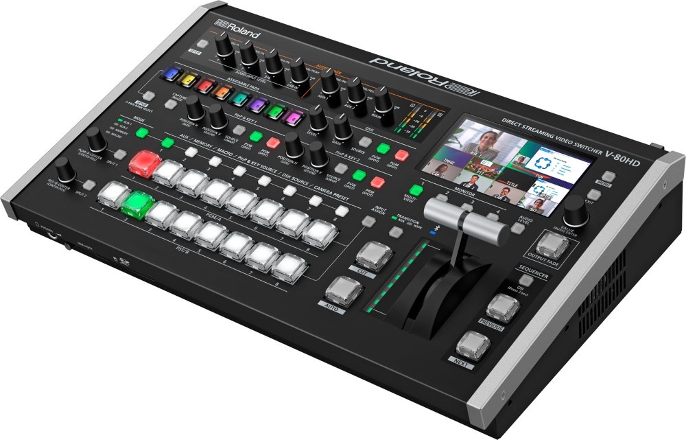Roland V-80HD ダイレクトストリーミング・ビデオスイッチャー