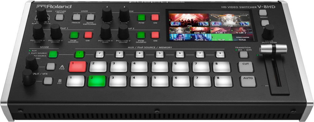 Roland V-8HD HD ビデオ・スイッチャー｜Hibino.com