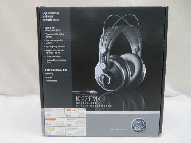 AKG K271 MKII-Y3 モニターヘッドホン (密閉型) メーカー再生品