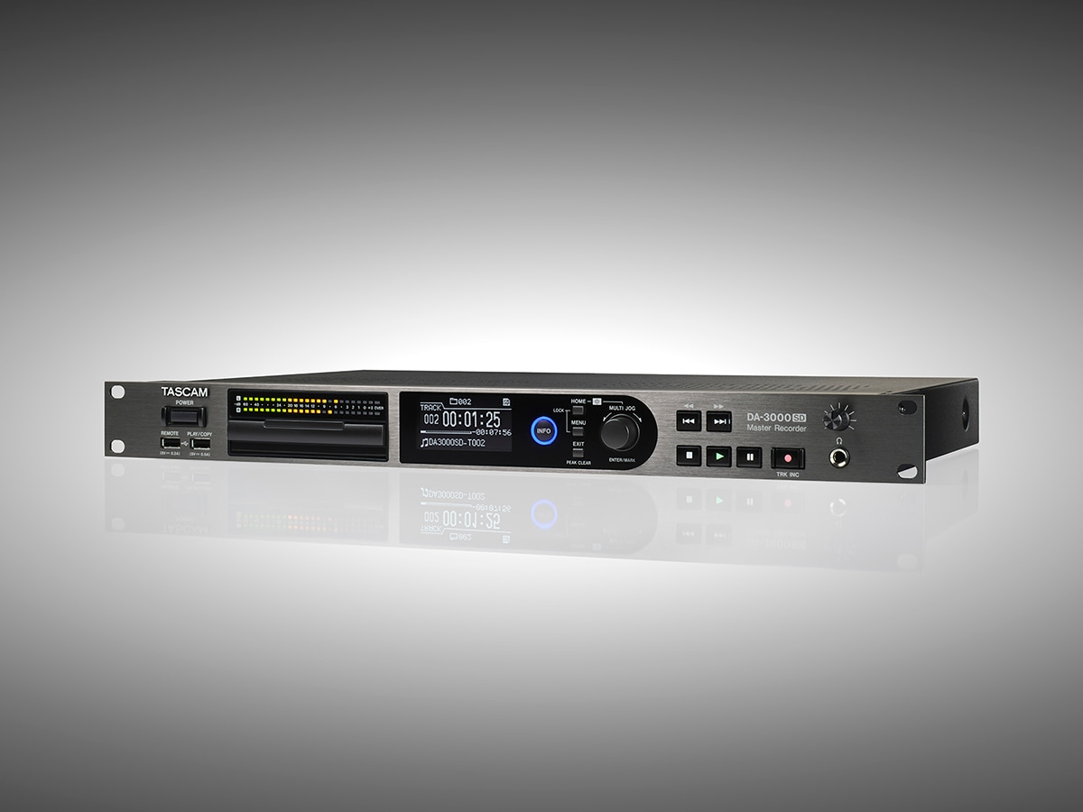 TASCAM DA-3000SD 2チャンネル DSD/PCM ステレオマスターレコーダー/AD