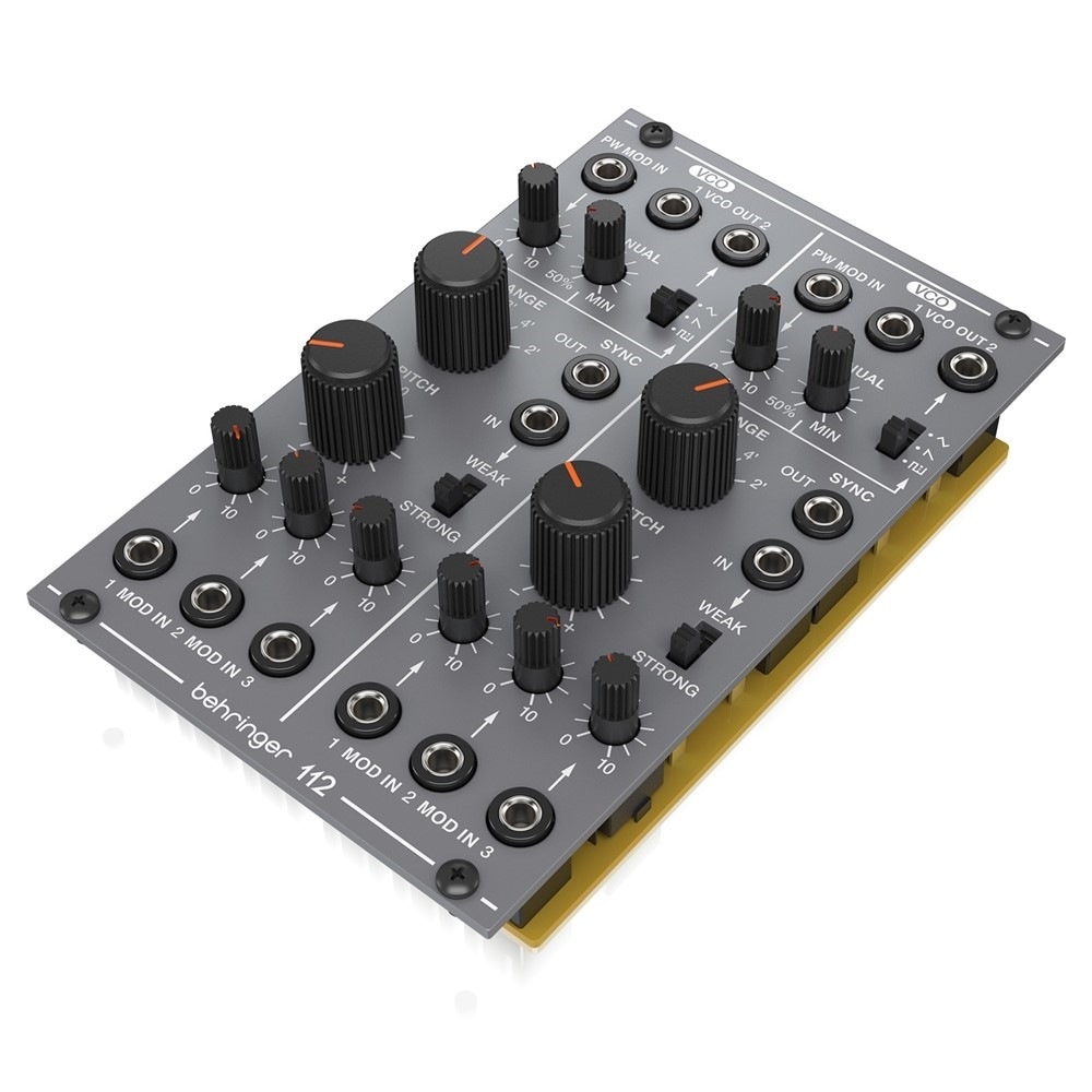 behringer 112 モジュラーシンセサイザー BEHRINGER 112 DUAL VCO モジュラーシンセサイザー｜FULL-TEN