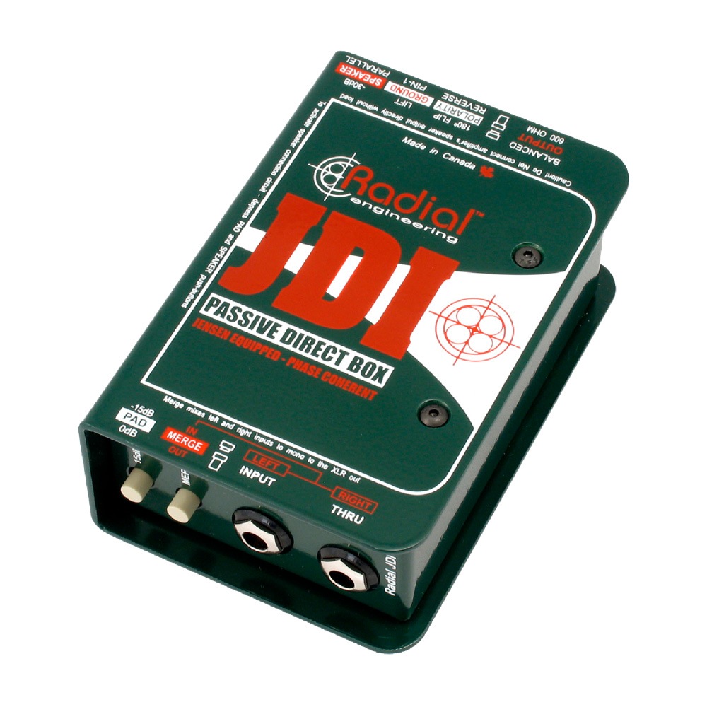 Radial JDI パッシブ ダイレクトボックス DI RADIAL JDI パッシブDI ダイレクトボックス | Hibino.com ヒビノ公式