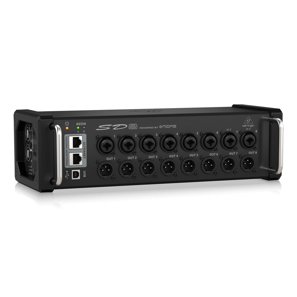 BEHRINGER SD8 デジタル・ステージボックス | Hibino.com ヒビノ公式
