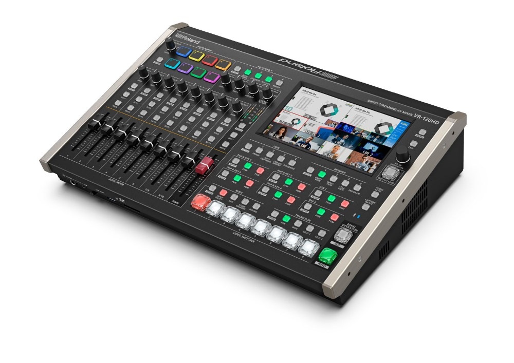 Roland VR-120HD ダイレクト・ストリーミング AVミキサー | Hibino.com
