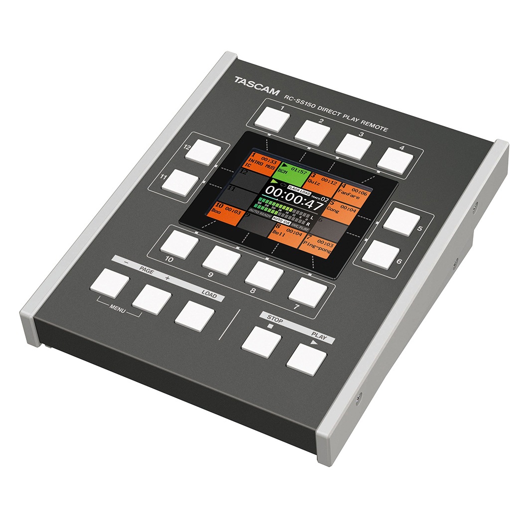 TASCAM RC-SS150 SS-R250N/SS-CDR250N用リモートコントロールユニット Hibino.com (ヒビノ公式ECサイト)  旧FULL-TEN