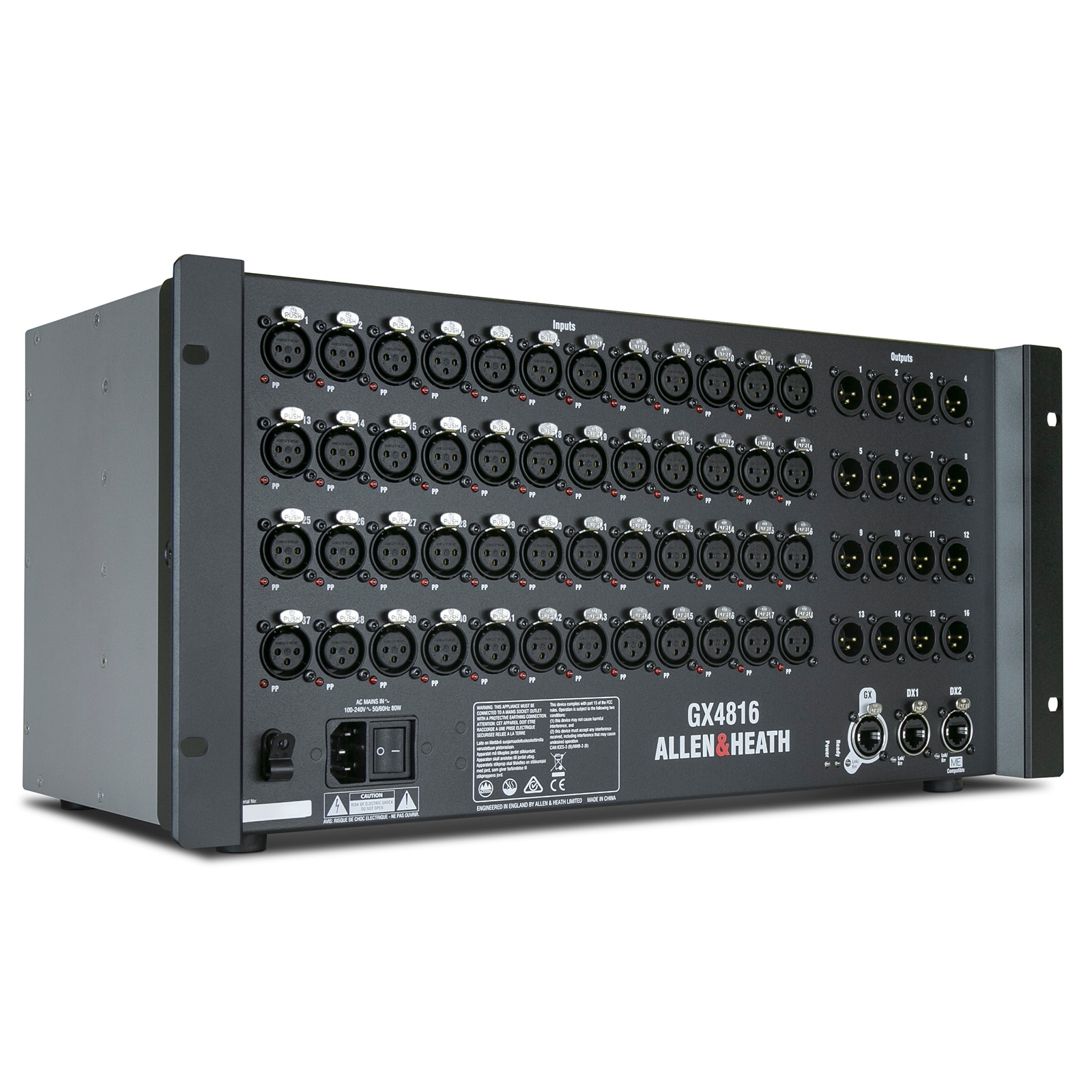 Allen & Heath GX4816 I/O拡張ユニット | Hibino.com ヒビノ公式