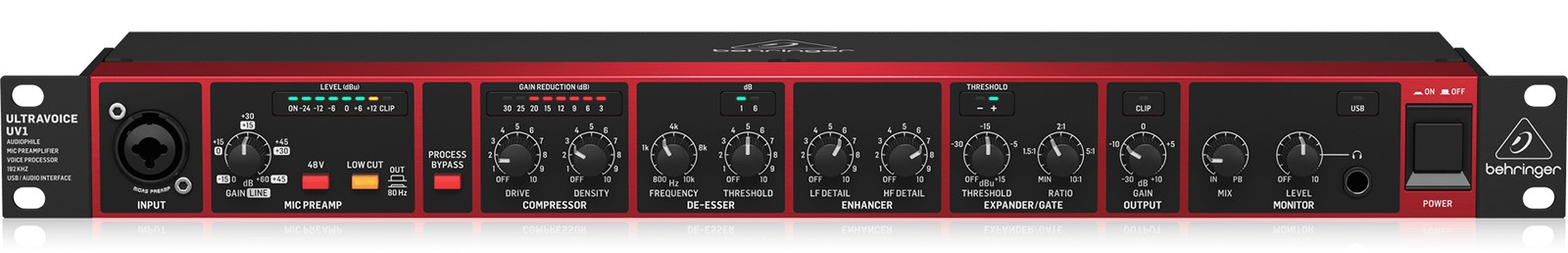 BEHRINGER UV1 マイクプリアンプ ボイスプロセッサー | Hibino.com
