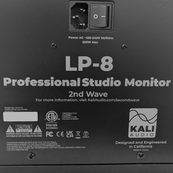 Kali Audio LP-8 V2 プロフェッショナル・スタジオモニタースピーカー