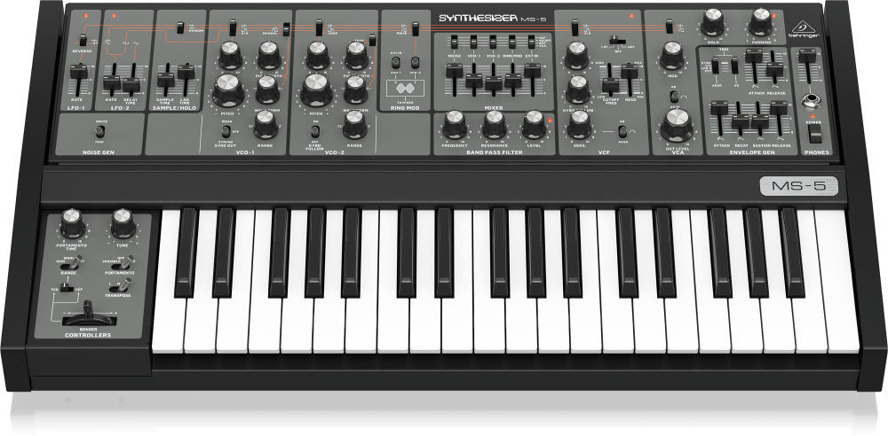 BEHRINGER MS-5 37鍵 アナログシンセサイザー | Hibino.com ヒビノ公式