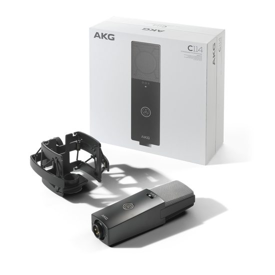AKG【C114】サイドアドレス型コンデンサーマイク (ラージダイヤフラム)