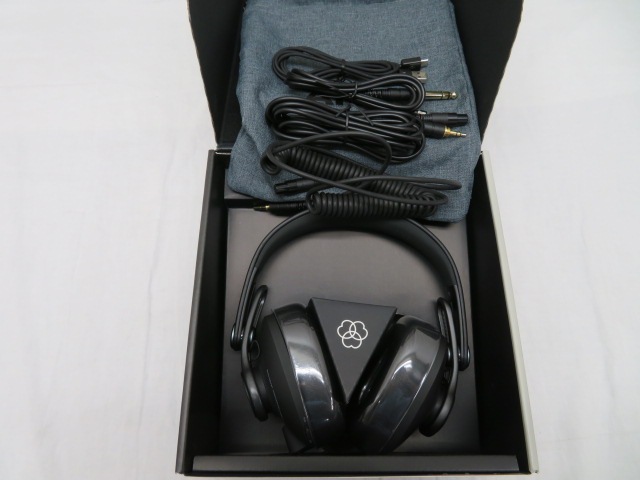AKG K371-BT-Y3 Bluetooth 密閉型ワイヤレスヘッドホン メーカー再生品
