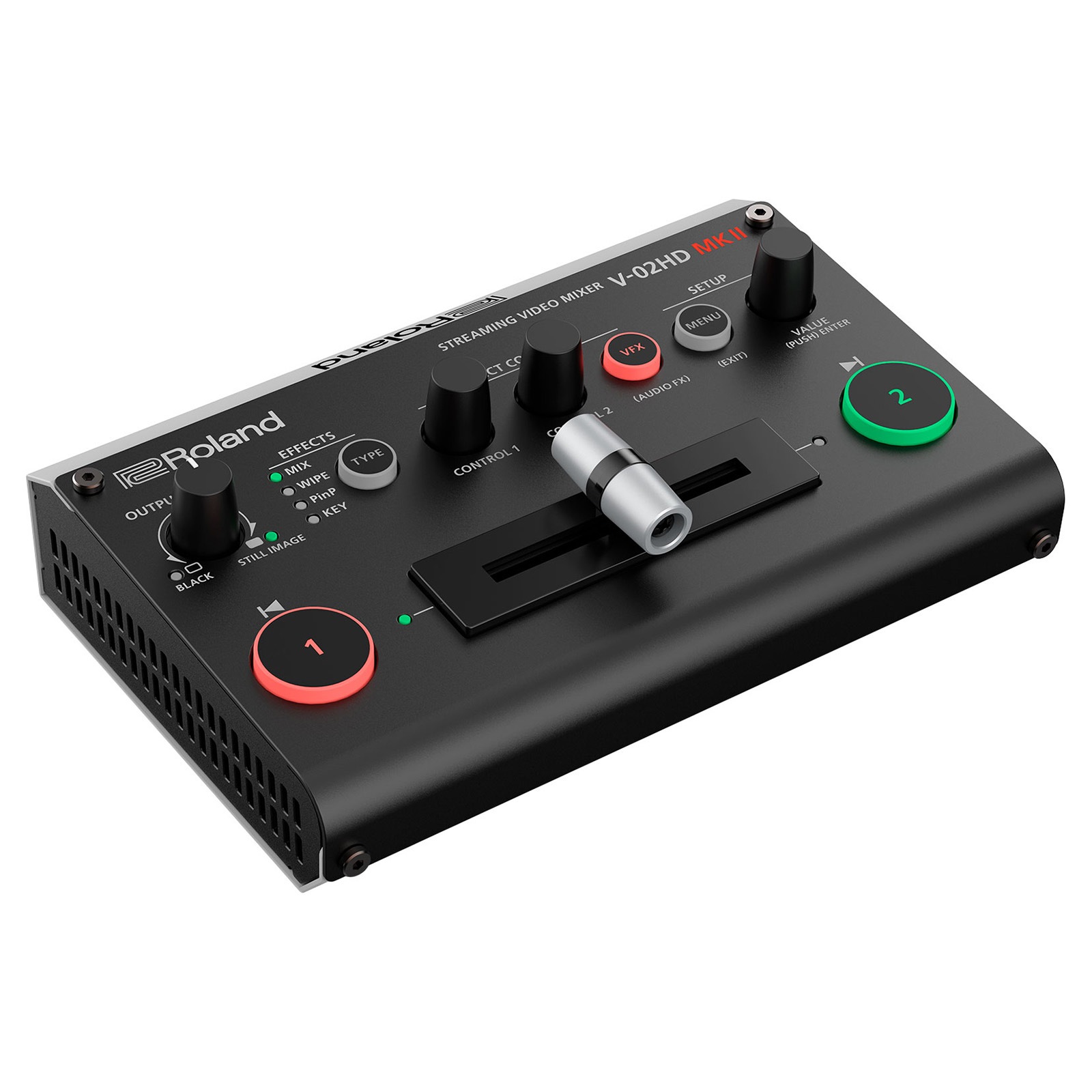 Roland V-02HD MKII ストリーミングビデオミキサー | Hibino.com