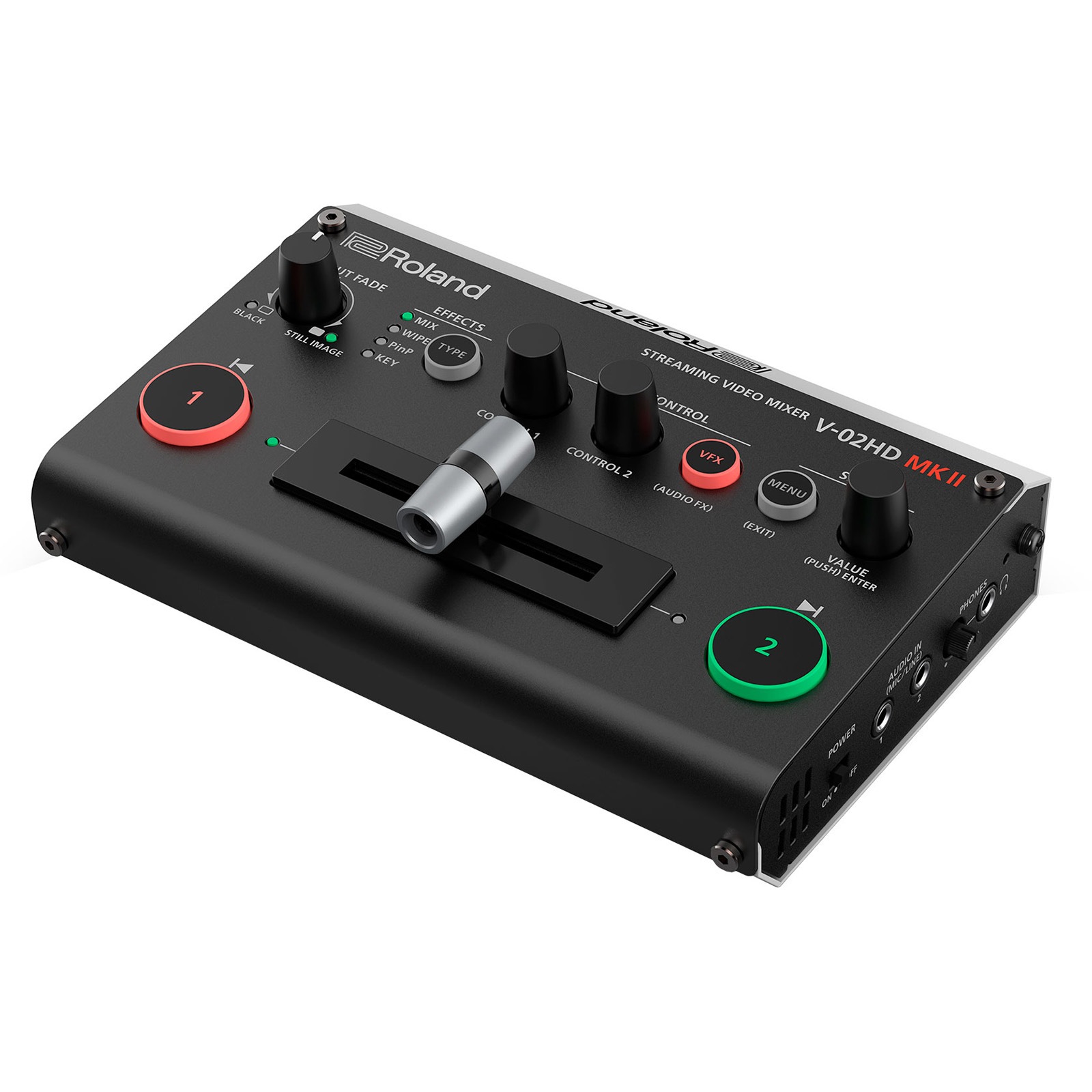 Roland V-02HD MKII ストリーミングビデオミキサー | Hibino.com