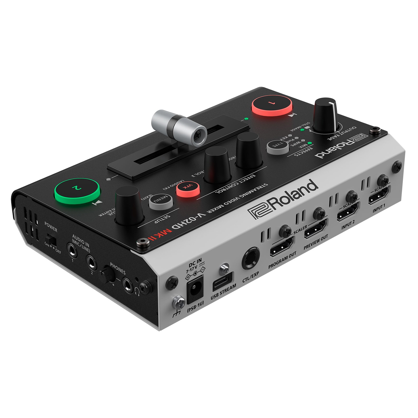Roland V-02HD MKII ストリーミングビデオミキサー | Hibino.com