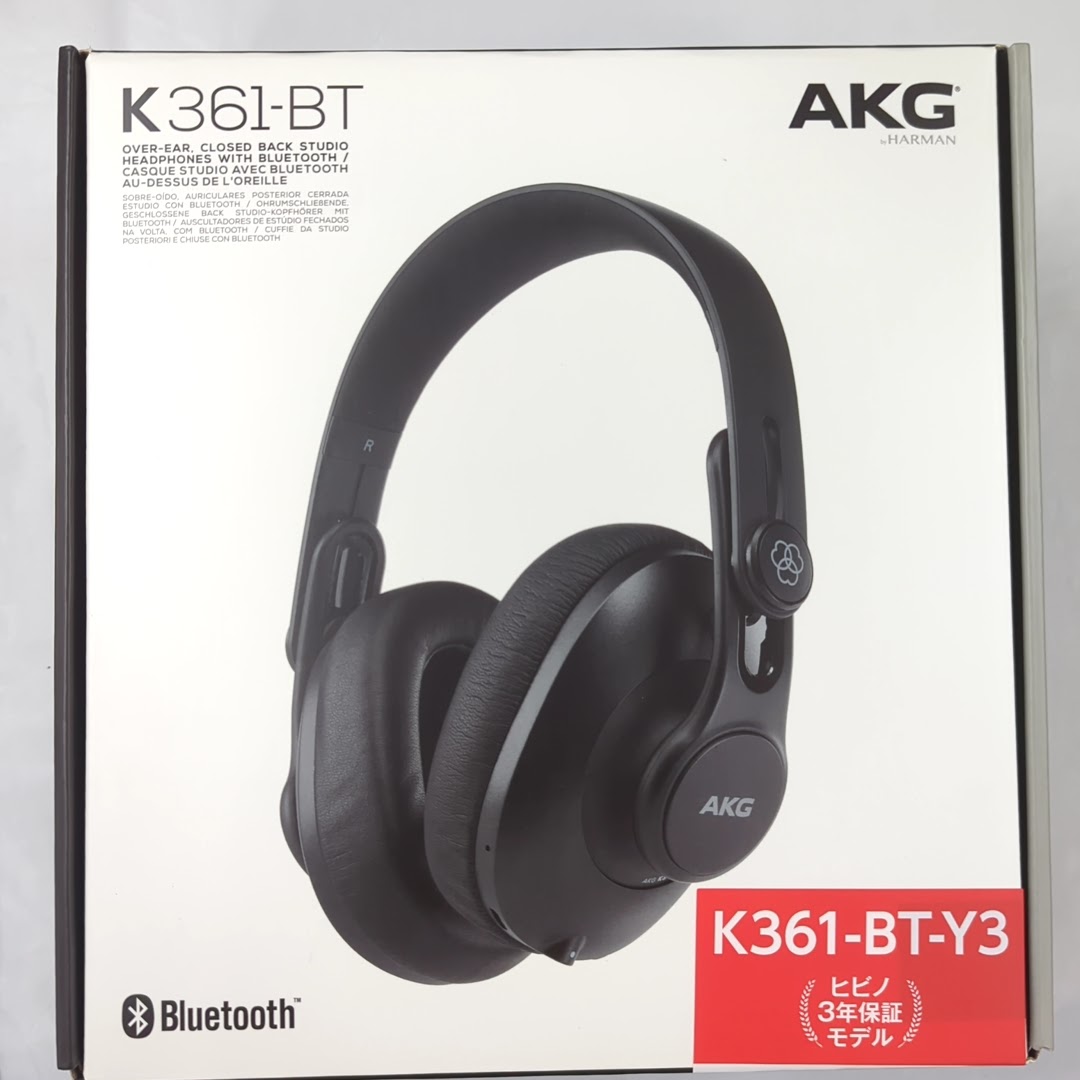 美音】AKG K361-BT ワイヤレスモニターヘッドホン 【公式通販】