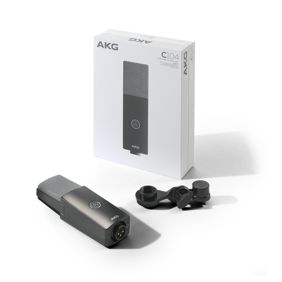 AKG C104 サイドアドレス型コンデンサーマイク (ラージダイアフラム