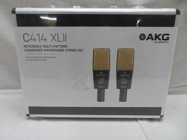 AKG C414 XLII/ST サイドアドレス型コンデンサーマイク (ラージ