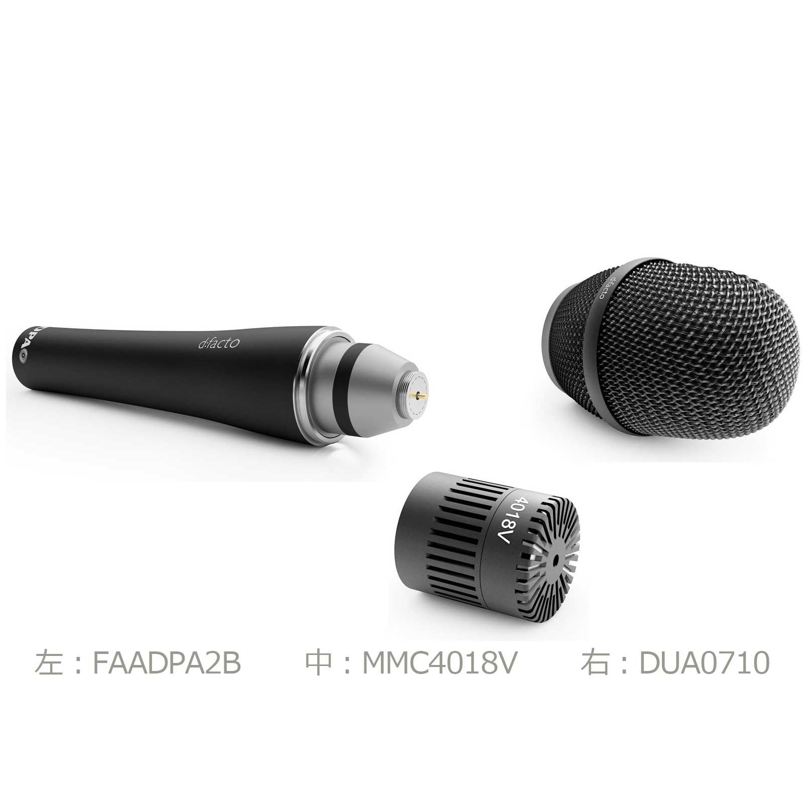 DPA d:facto 4018VL-B-B01　コンデンサーマイク DPA d:facto 4018VL Linear Supercardioid Condenser Microphone